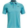 imageUnder Armour Mens Tech Golf PoloCosmos 476Pitch Gray