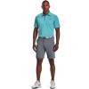 imageUnder Armour Mens Tech Golf PoloCosmos 476Pitch Gray