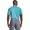 imageUnder Armour Mens Tech Golf PoloCosmos 476Pitch Gray