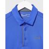 imageUnder Armour Mens Tech Golf PoloEmotion Blue 401Pitch Gray