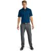 imageUnder Armour Mens Tech Golf PoloGraphite Blue 581Pitch Gray