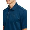 imageUnder Armour Mens Tech Golf PoloGraphite Blue 581Pitch Gray
