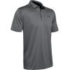 imageUnder Armour Mens Tech Golf PoloGray Black Black