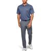 imageUnder Armour Mens Tech Golf PoloHushed Blue 480Pitch Gray