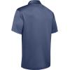 imageUnder Armour Mens Tech Golf PoloHushed Blue 480Pitch Gray