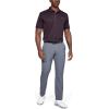 imageUnder Armour Mens Tech Golf PoloKinetic Purple 520Pitch Gray