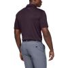 imageUnder Armour Mens Tech Golf PoloKinetic Purple 520Pitch Gray