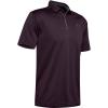imageUnder Armour Mens Tech Golf PoloKinetic Purple 520Pitch Gray