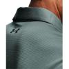 imageUnder Armour Mens Tech Golf PoloLichen Blue 424Pitch Gray