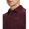 imageUnder Armour Mens Tech Golf PoloMaroon 609Graphite