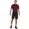 imageUnder Armour Mens Tech Golf PoloMaroon 609Graphite