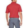 imageUnder Armour Mens Tech Golf PoloMartian Red 646Pitch Gray