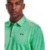 imageUnder Armour Mens Tech Golf PoloMatcha Green 342Pitch Gray
