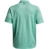 imageUnder Armour Mens Tech Golf PoloNeo Turquoise 361Pitch Gray