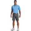 imageUnder Armour Mens Tech Golf PoloNova Blue 487Pitch Gray