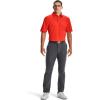 imageUnder Armour Mens Tech Golf PoloPhoenix Fire 296Pitch Gray