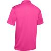 imageUnder Armour Mens Tech Golf PoloPink Surge 687Pitch Gray