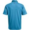 imageUnder Armour Mens Tech Golf PoloRadar Blue 422Pitch Gray