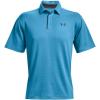 imageUnder Armour Mens Tech Golf PoloRadar Blue 422Pitch Gray