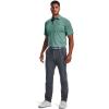 imageUnder Armour Mens Tech Golf PoloRetro Teal 391Pitch Gray