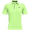 imageUnder Armour Mens Tech Golf PoloSummer Lime 162Pitch Gray