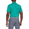 imageUnder Armour Mens Tech Golf PoloTeal Rush 454Pitch Gray