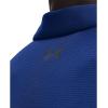 imageUnder Armour Mens Tech Golf PoloTech Blue 432Pitch Gray