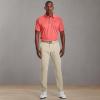 imageUnder Armour Mens Tech Golf PoloVenom Red 690Pitch Gray