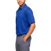 imageUnder Armour Mens Tech Golf PoloVersa Blue 486Pitch Gray