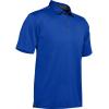 imageUnder Armour Mens Tech Golf PoloVersa Blue 486Pitch Gray