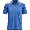 imageUnder Armour Mens Tech Golf PoloVictory Blue 474Pitch Gray