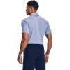 imageUnder Armour Mens Tech Golf PoloWashed Blue 420Pitch Gray