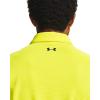 imageUnder Armour Mens Tech Golf PoloYellow Ray 705Pitch Gray