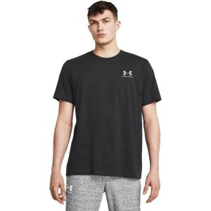 imageUnder Armour Mens Sportstyle Colorblock TShirt016 Anthracite   White