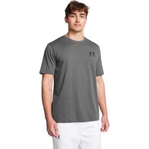 imageUnder Armour Mens Sportstyle Colorblock TShirt025 Castlerock   Black