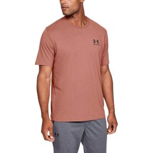 imageUnder Armour Mens Sportstyle Colorblock TShirtCedar Brown