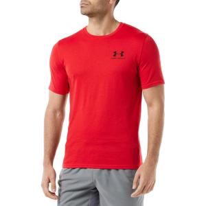 imageUnder Armour Mens Sportstyle Colorblock TShirtRed