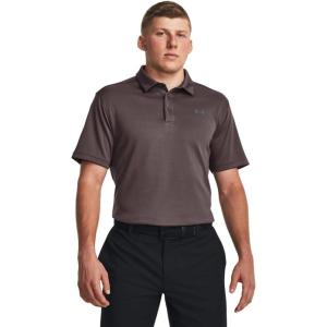 imageUnder Armour Mens Tech Golf Polo057 Ash Taupe   Pitch Gray