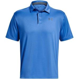 imageUnder Armour Mens Tech Golf Polo469 Water   Pitch Gray