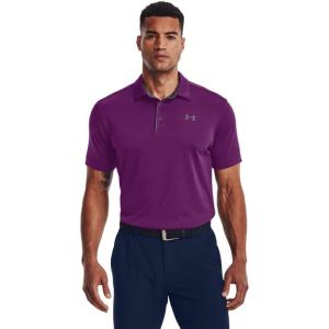 imageUnder Armour Mens Tech Golf Polo514 Rivalry  Pitch Gray  Pitch Gray