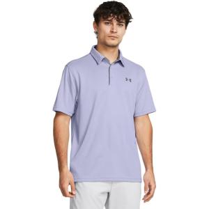 imageUnder Armour Mens Tech Golf Polo539 Celeste   Pitch Gray