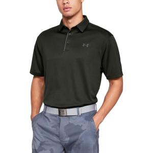 imageUnder Armour Mens Tech Golf PoloArtillery Green Graphite