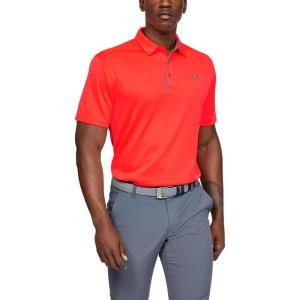 imageUnder Armour Mens Tech Golf PoloBeta Red