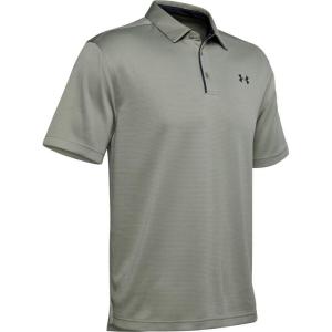 imageUnder Armour Mens Tech Golf PoloGravity Green 389Black