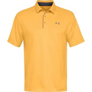 imageUnder Armour Mens Tech Golf PoloMango Orange