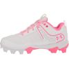 imageUnder Armour Girls Glyde RM Jr Softball CleatWhite 101White