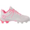 imageUnder Armour Girls Glyde RM Jr Softball CleatWhite 101White