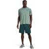 imageUnder Armour Mens Tech 20 VNeck ShortSleeve TShirt177 Fresco Green   Black