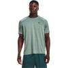 imageUnder Armour Mens Tech 20 VNeck ShortSleeve TShirt177 Fresco Green   Black