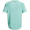 imageUnder Armour Mens Tech 20 VNeck ShortSleeve TShirt362 Neo Turquoise   Black